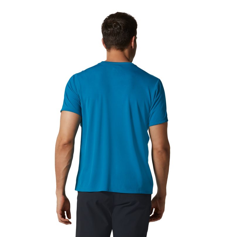 Men's Wicked Tech Recycled Short Sleeve T-Shirt, Color: Vinson Blue