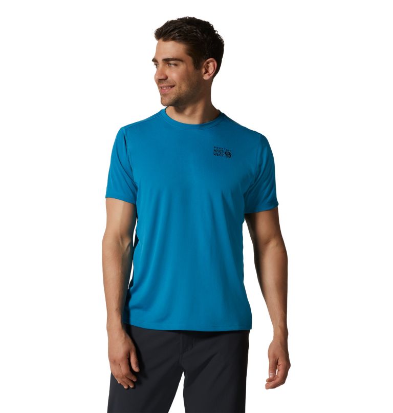 Men's Wicked Tech Recycled Short Sleeve T-Shirt, Color: Vinson Blue