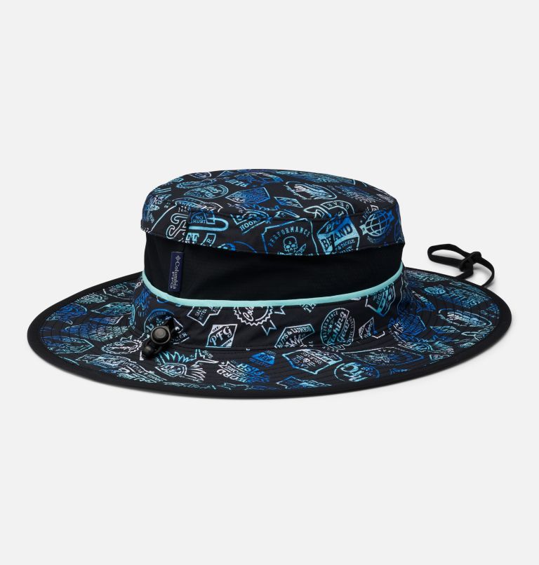 PFG Super Backcast Booney Hat, Color: Black Tie Dye Print