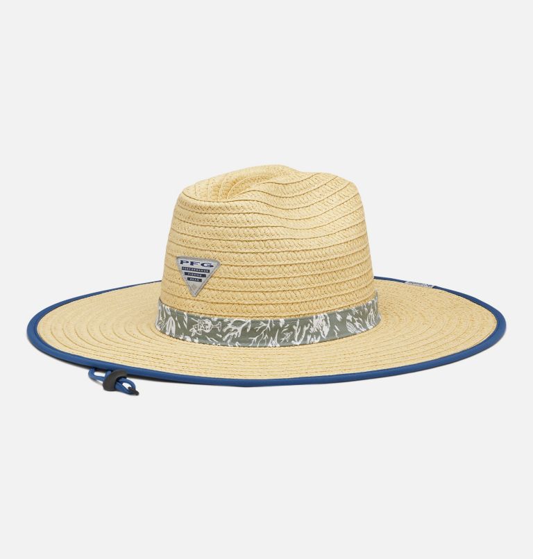Visita lo Store di ColumbiaColumbia PFG BAHA Straw Hat Cappello da Sole Unisex-Adulto 