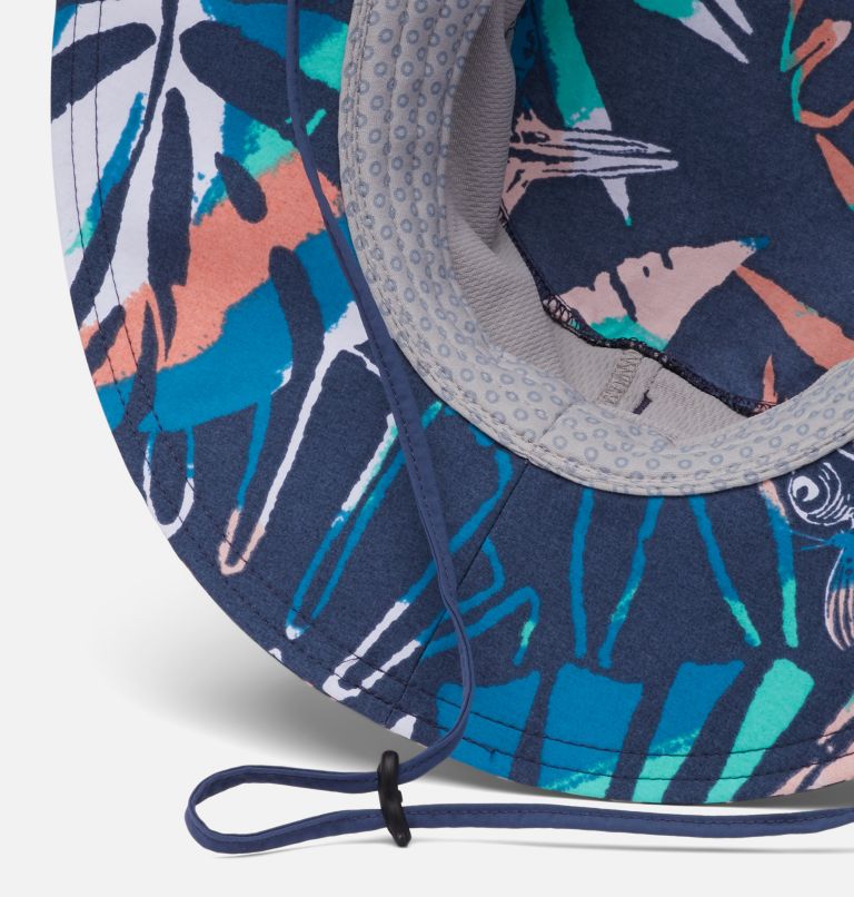 Bora Bora Printed Booney Hat, Color: Dark Mountain King Palms Multi