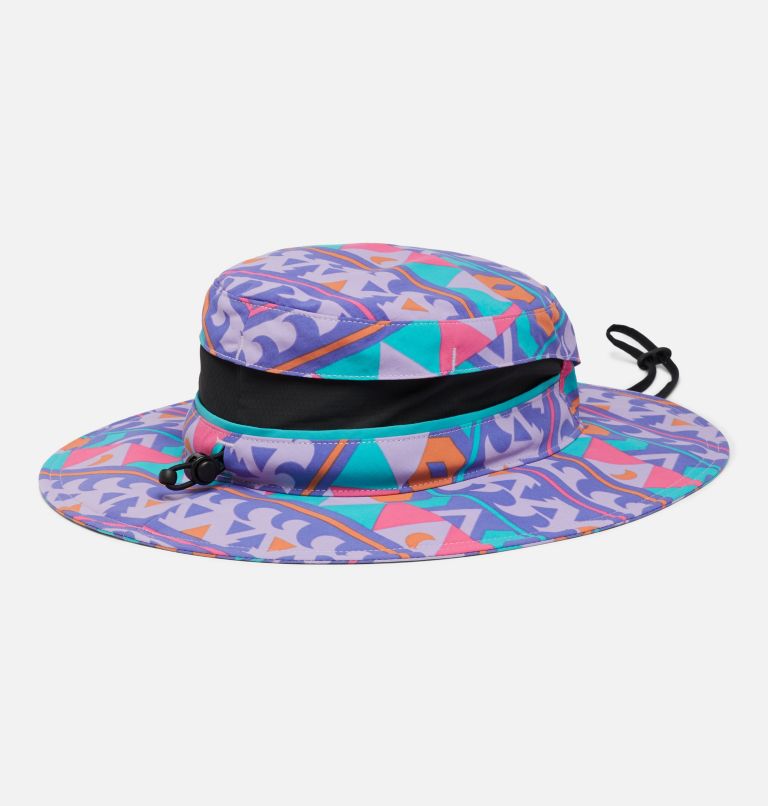 Bora Bora Printed Booney Hat, Color: Purple Lotus Camp Blanket, image 2