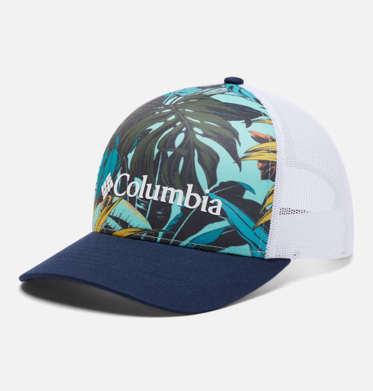 Punchbowl Trucker | 360 | O/S, Color: Tropic Water, Toucanical Print, image 1