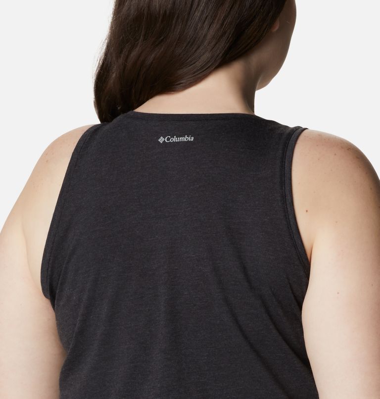 Camisole décontractée Bluebird Day pour femme - Grandes tailles, Color: Black Heather, Branded Split, image 5