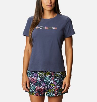Camiseta con logotipo en serigraf&iacute;a Alpine Way&trade; para mujer Alpine Way&trade; Screen SS Tee | 101 | XL, Nocturnal, Kaleidoscope, front