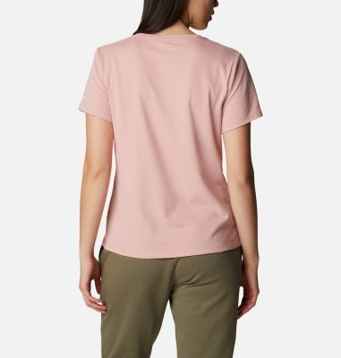 Camiseta con logotipo en serigraf&iacute;a Alpine Way&trade; para mujer Alpine Way&trade; Screen SS Tee | 101 | XL, Faux Pink, Kaleidoscope, back