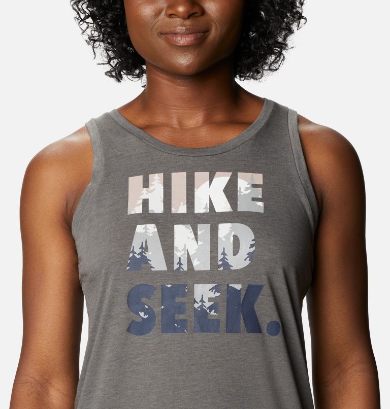 Camisole imprimée Daisy Days pour femme, Color: Charcoal Heather, Seek the Hike, image 4