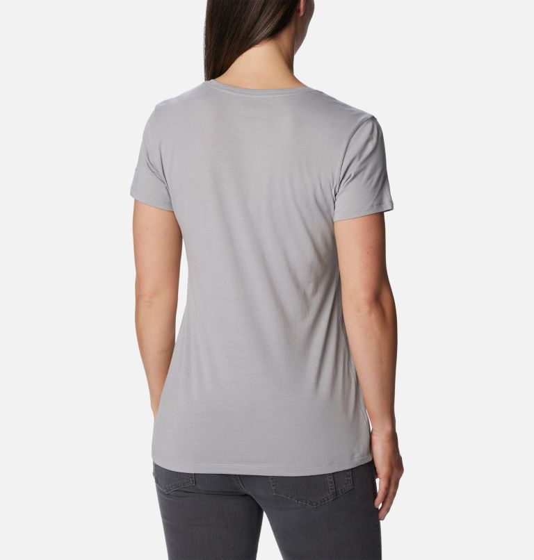 Thumbnail: Women's Daisy Days Graphic T-Shirt, Color: Columbia Grey Heather, Bearly Polarized, image 2