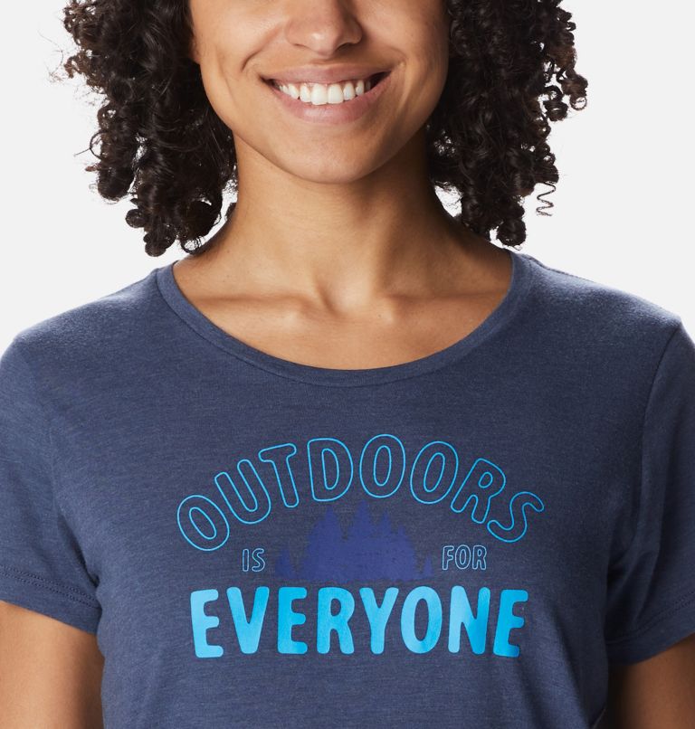 Thumbnail: T-shirt imprimé Daisy Days Femme, Color: Nocturnal Heather, Seek Outdoors, image 4