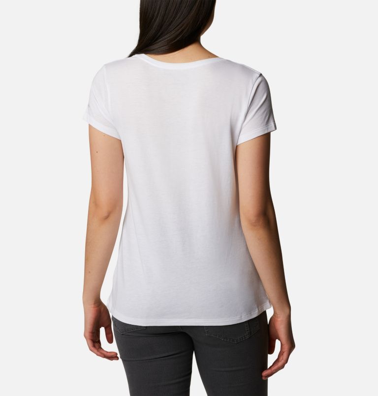 Thumbnail: Women's Daisy Days Graphic T-Shirt, Color: White, Van Life, image 2