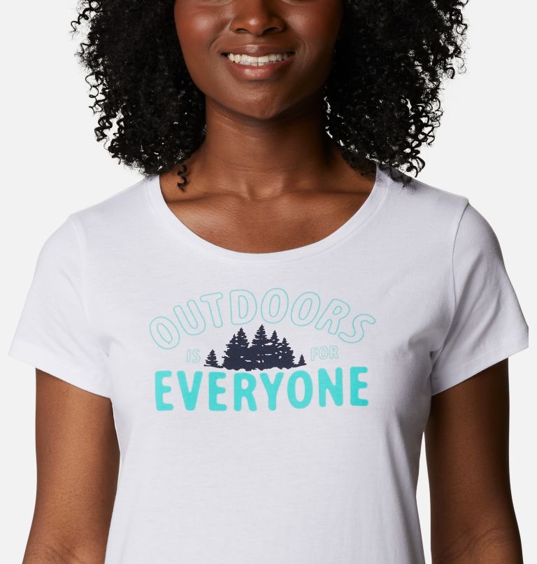 T-shirt Graphique Daisy Days Femme, Color: White, Seek Outdoors, image 4