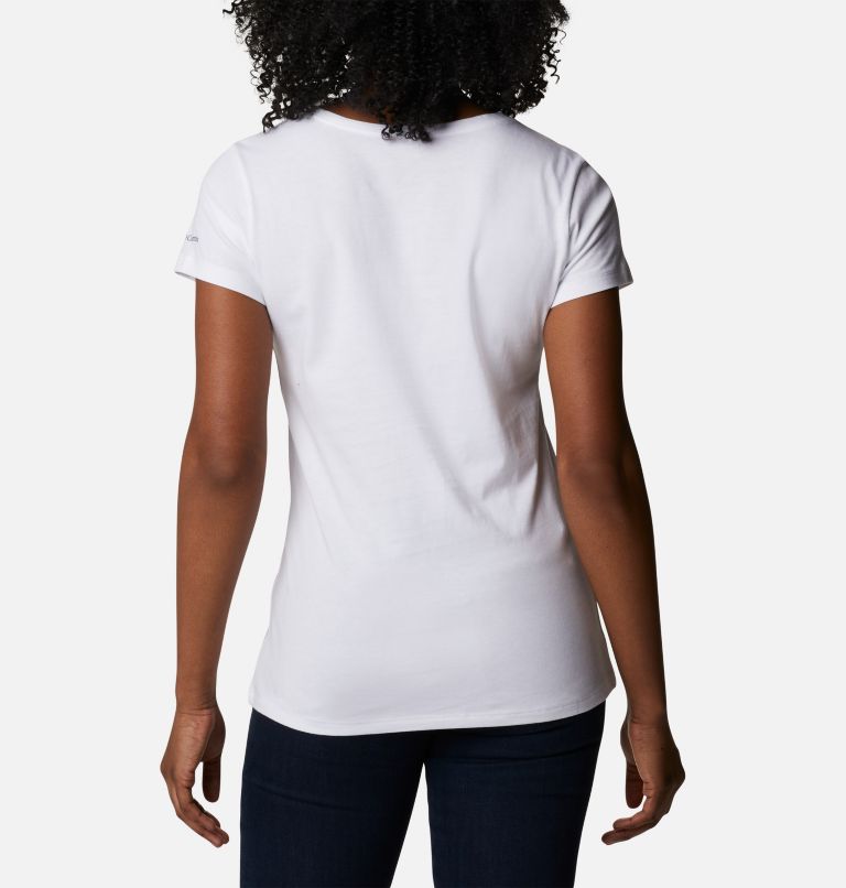 Women's Daisy Days Graphic T-Shirt, Color: White, Seek Outdoors, image 2