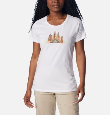 Camiseta estampada Daisy Days para mujer, Color: White, Happier Outdoors, image 1
