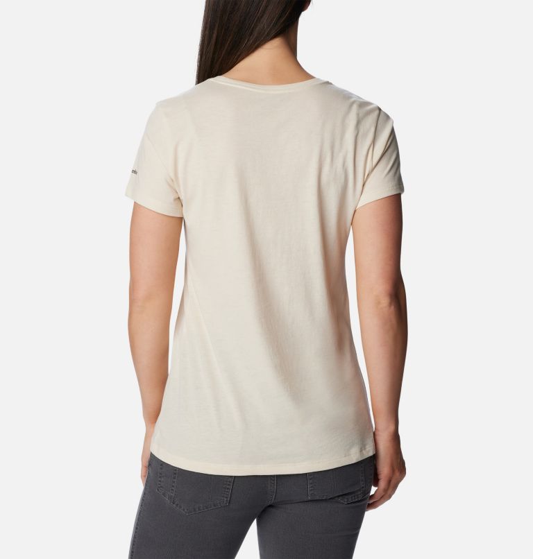 Women's Daisy Days Graphic T-Shirt, Color: Chalk, Bearly Polarized, image 2