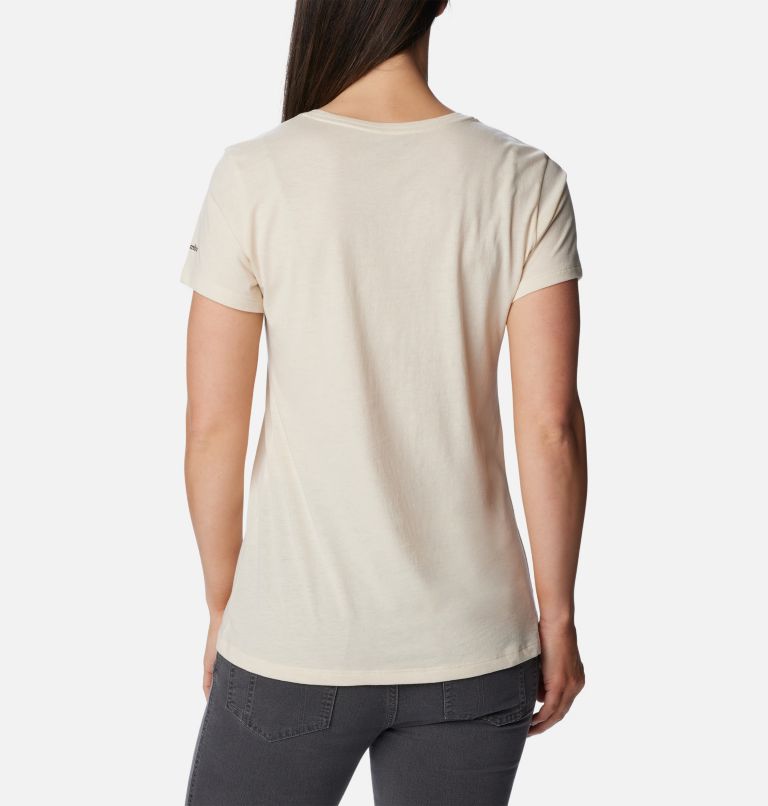 Thumbnail: Women's Daisy Days Graphic T-Shirt, Color: Chalk, Bearly Polarized, image 2