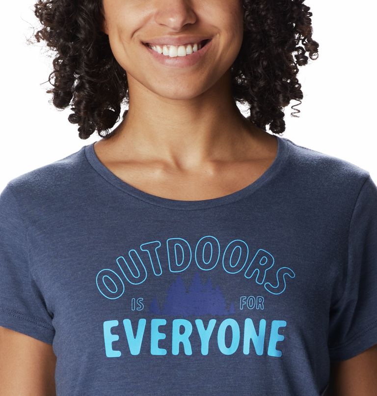Thumbnail: T-shirt Graphique Daisy Days Femme, Color: Nocturnal Heather, Seek Outdoors, image 4