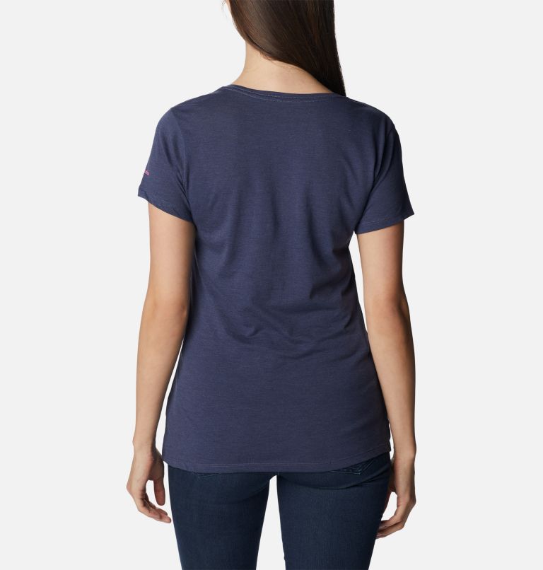 Women's Daisy Days Graphic T-Shirt, Color: Nocturnal Hthr, Best Site Graphic, image 2
