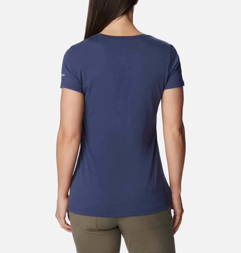 Women's Daisy Days Graphic T-Shirt, Color: Nocturnal, Bearly Polarized, image 2