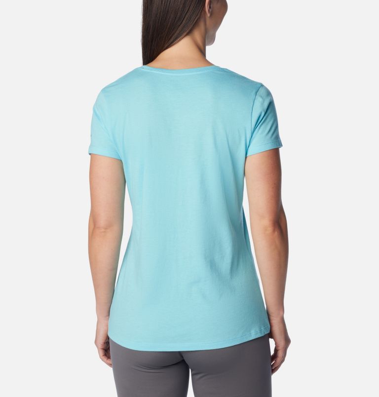 Camiseta estampada Daisy Days para mujer, Color: Aquamarine Heather, Fancy Flyer, image 2