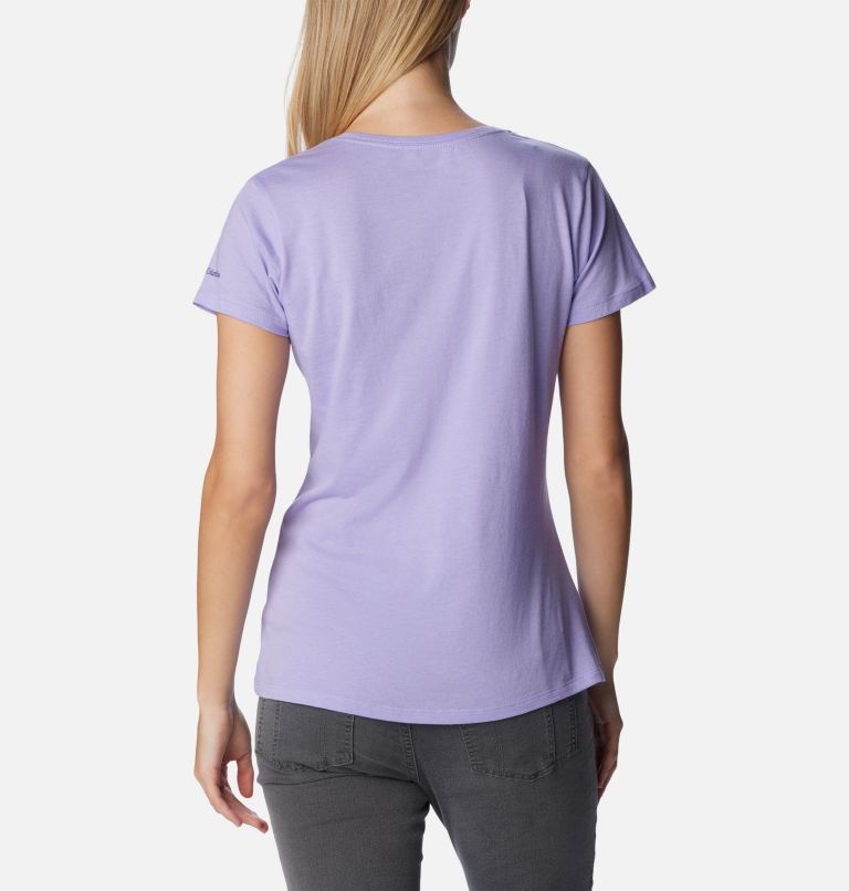 Daisy Days SS Graphic Tee, Color: Frosted Purple Hthr, Journey to Joy Grx, image 2