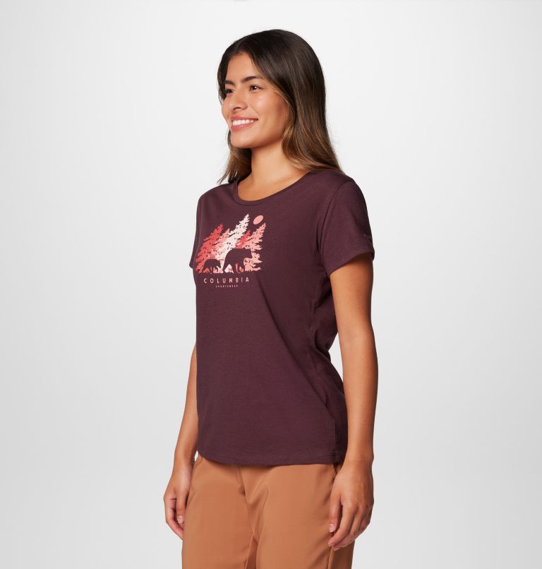 Women's Daisy Days Graphic T-Shirt, Color: Moonvista, Treehome, image 4