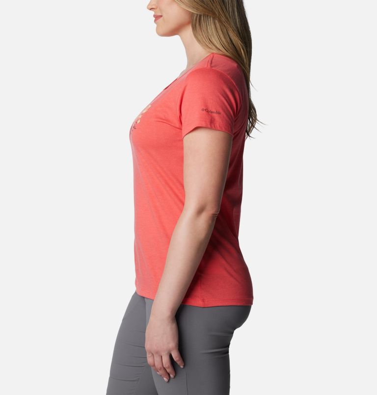 Camiseta estampada Daisy Days para mujer, Color: Juicy Heather, Simply Scripted, image 3