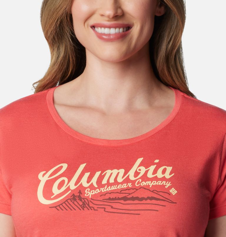Camiseta estampada Daisy Days para mujer, Color: Juicy Heather, Simply Scripted, image 4