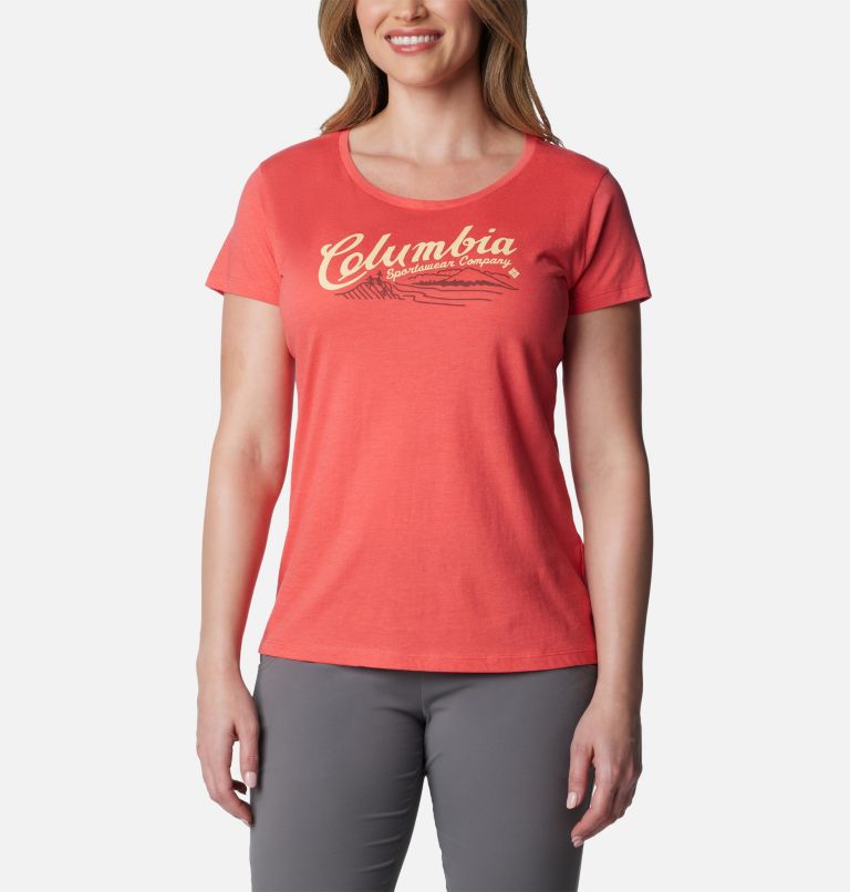 Camiseta estampada Daisy Days para mujer, Color: Juicy Heather, Simply Scripted, image 1