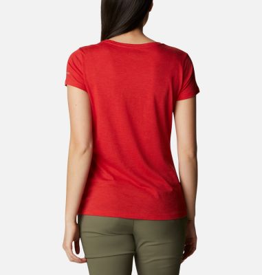 
Camiseta estampada Daisy Days&trade; para mujer
 Daisy Days&trade; SS Graphic Tee | 102 | S, Bright Red Heather, Moonrise, back