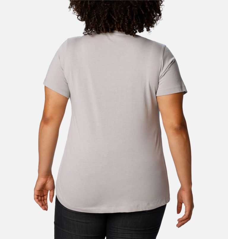 Women's Daisy Days Graphic T-Shirt - Plus Size, Color: Columbia Grey Heather, Bearly Polarized, image 2