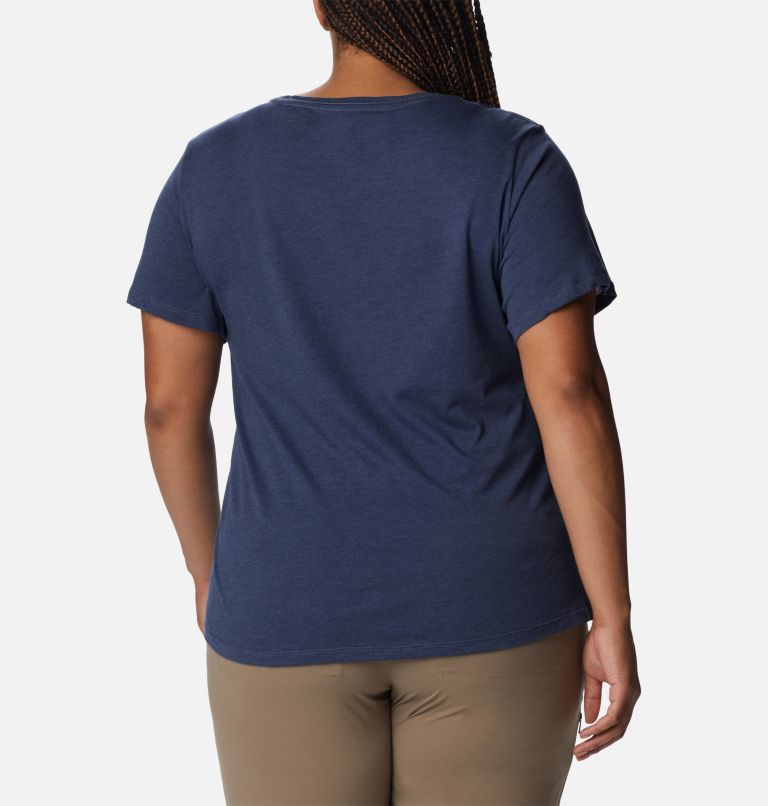 Thumbnail: Women's Daisy Days Graphic T-Shirt - Plus Size, Color: Nocturnal Heather, Seek Outdoors, image 2