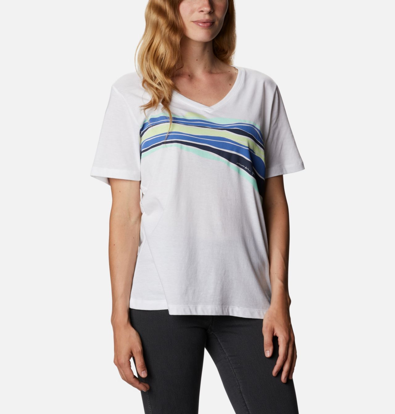 Women's Bluebird Day™ Relaxed V-Neck Shirt 1