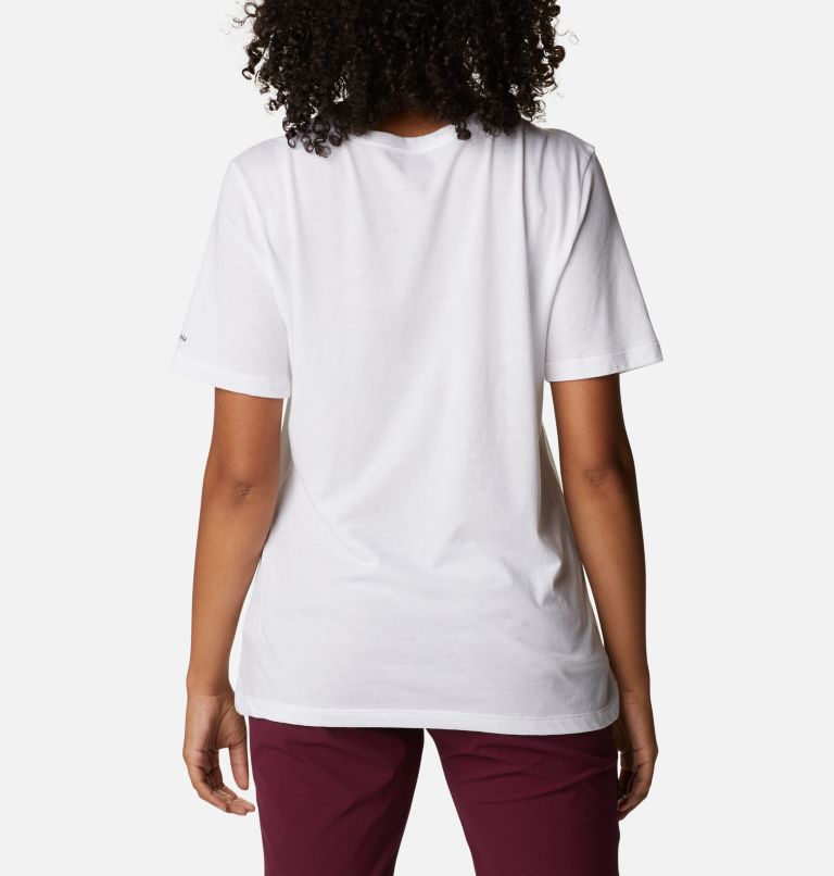 Women’s Bluebird Day Casual Graphic T-Shirt, Color: White, Be Outdoors, image 2