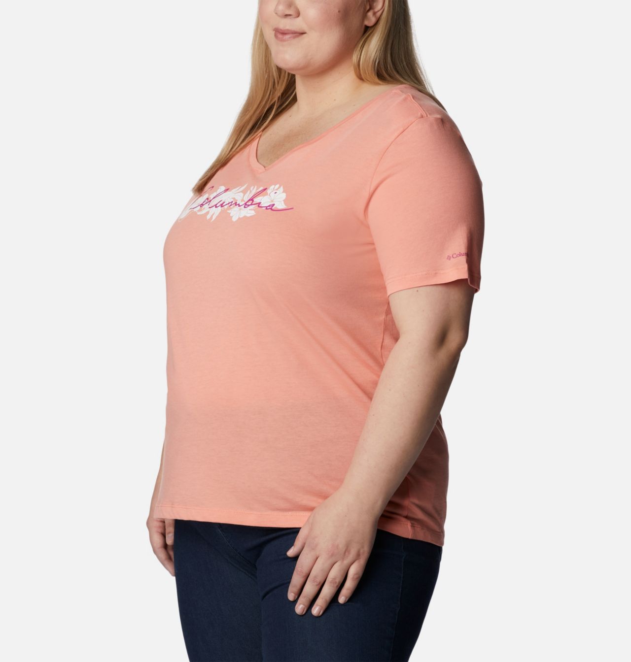 Women's Bluebird Day™ Relaxed V- Neck Shirt - Plus Size 5