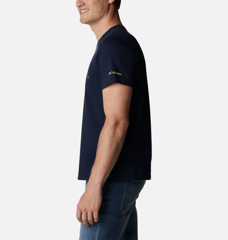 T-shirt Path Lake Graphic II Homme, Color: Collegiate Navy, Fieldcreek Graphic, image 3