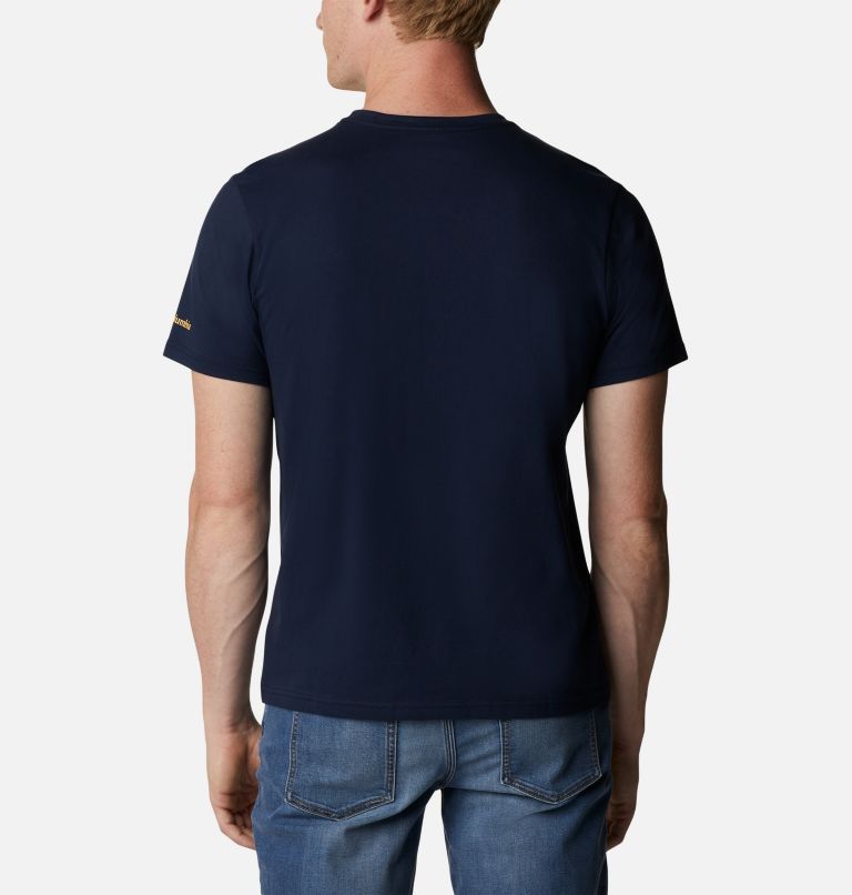 Thumbnail: T-shirt Path Lake Graphic II Homme, Color: Collegiate Navy, Fieldcreek Graphic, image 2