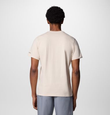 Men's Path Lake II Graphic T-Shirt, Color: Dark Stone, Peaceful Perspective, image 2