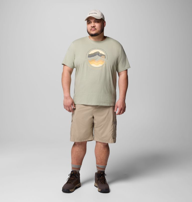 T-shirt Graphique Path Lake II Homme, Color: Safari, Circular Linescape, image 2