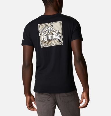 Camiseta de algod&oacute;n org&aacute;nico Rapid Ridge&trade; II para hombre Rapid Ridge&trade; Back Graphic Tee II | 248 | M, Black Summit Seeker, back
