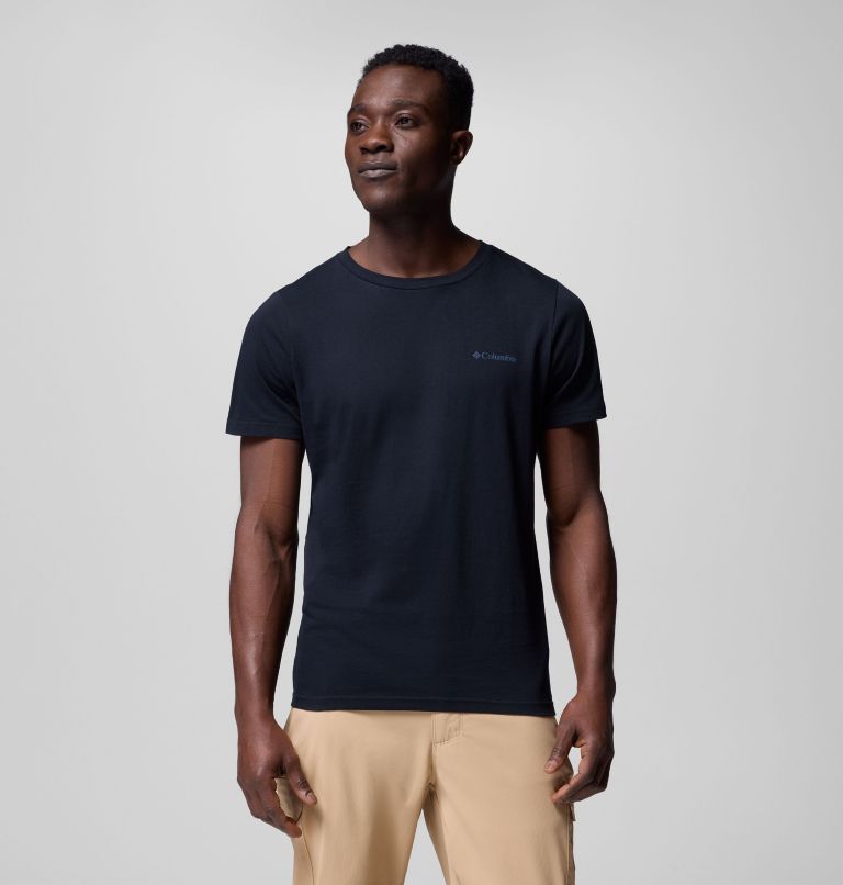 Rapid Ridge II Organic Cotton T-Shirt für Männer, Color: Black, Heavenly Horizons, image 3