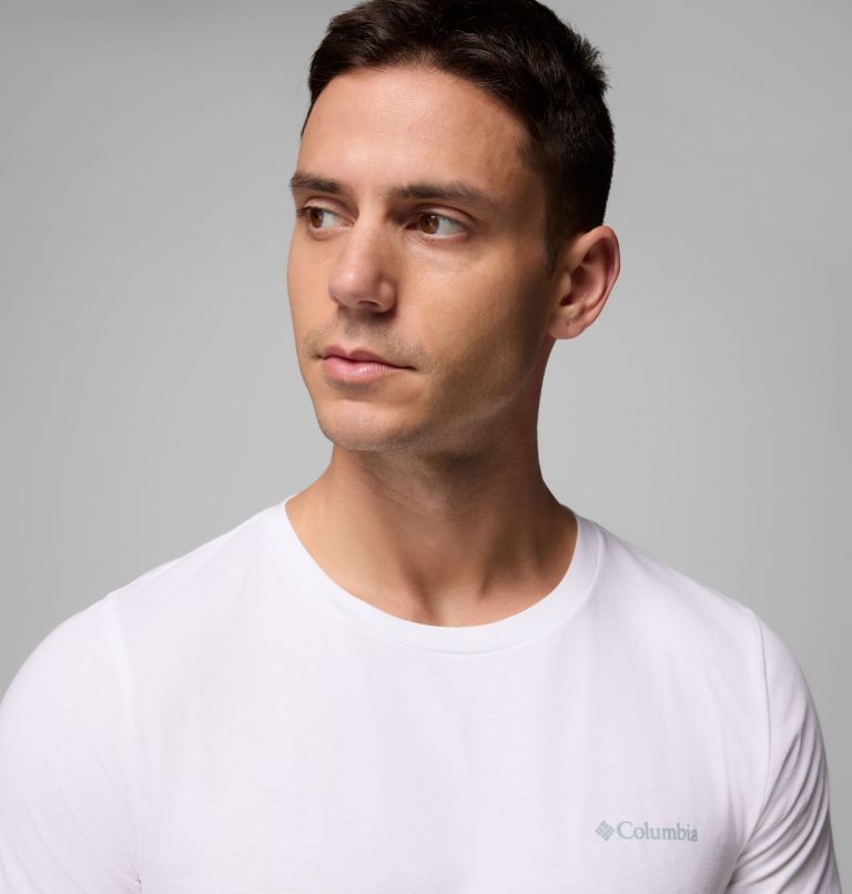 Rapid Ridge II Organic Cotton T-Shirt für Männer, Color: White, Framed Landscape, image 5
