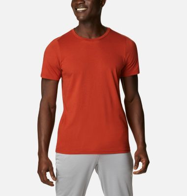 Camiseta de algod&oacute;n org&aacute;nico Rapid Ridge&trade; II para hombre Rapid Ridge&trade; Back Graphic Tee II | 248 | M, Dark Sienna Summit Seeker, front