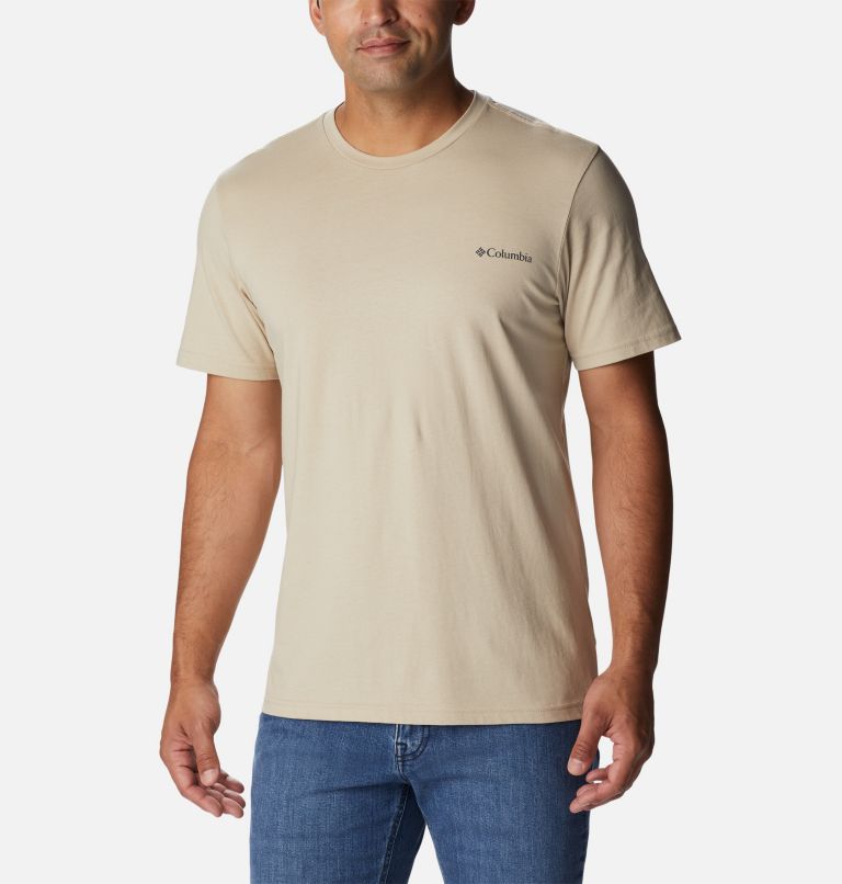 Rapid Ridge Back Graphic Tee II | 274 | M, Color: Ancient Fossil, Campsite Icons Graphic, image 1