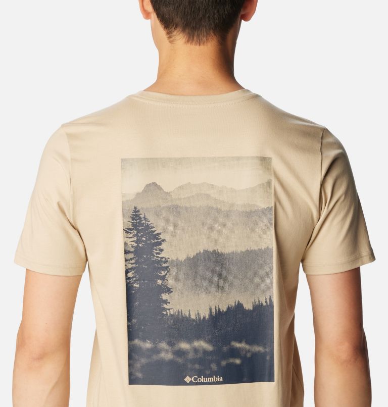 Rapid Ridge Back Graphic Tee II | 275 | M, Color: Ancient Fossil, Tonal Treescape Graphic, image 5