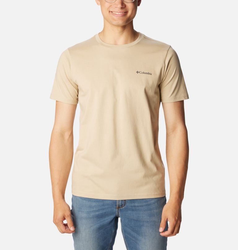 Rapid Ridge Back Graphic Tee II | 275 | M, Color: Ancient Fossil, Tonal Treescape Graphic, image 1