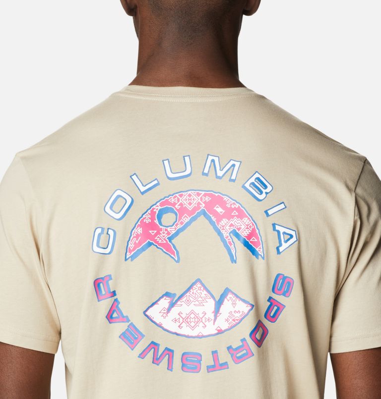 T-shirt en Coton Biologique Rapid Ridge II Homme, Color: Ancient Fossil, Circular Heritage Grx, image 5