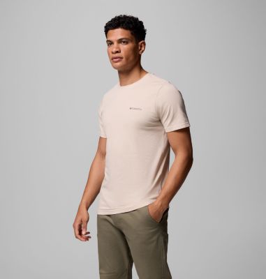 T-shirt in cotone biologico Rapid Ridge II da uomo, Color: Dark Stone, Framed Landscape, image 8