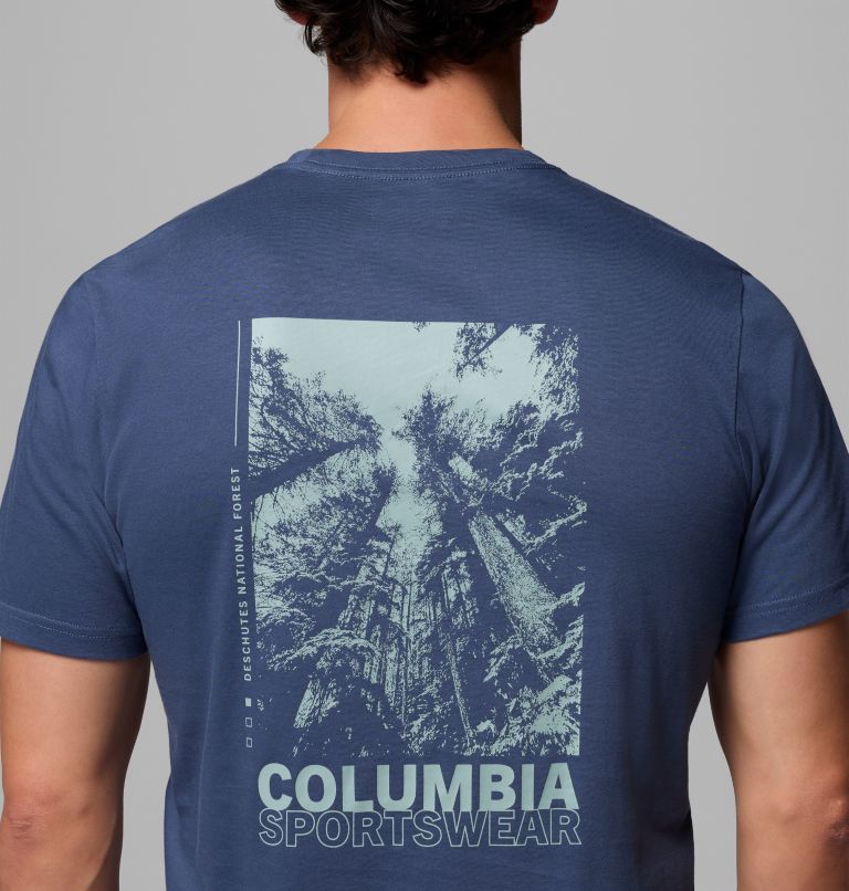Rapid Ridge Back Graphic Tee II, Color: Dark Mountain, Amazing Heights, image 6