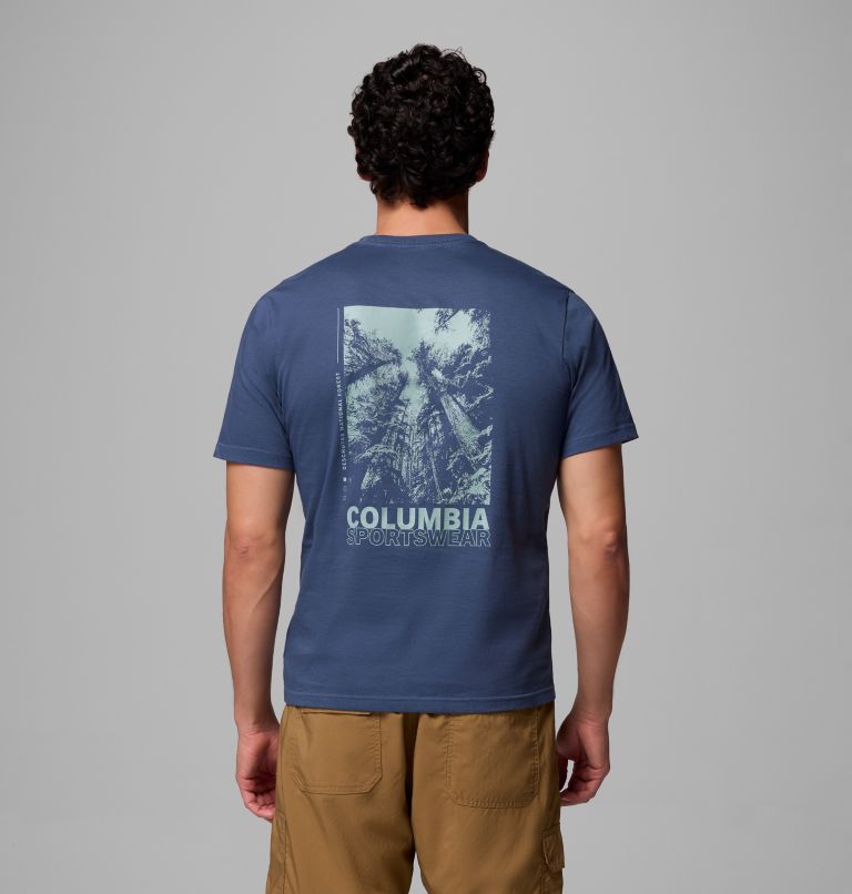 Rapid Ridge Back Graphic Tee II, Color: Dark Mountain, Amazing Heights, image 1