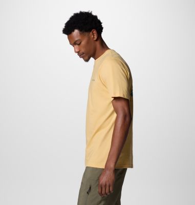 Men's Rapid Ridge II Organic Cotton T-Shirt, Color: Sand Dune, Heavenly Horizons, image 11